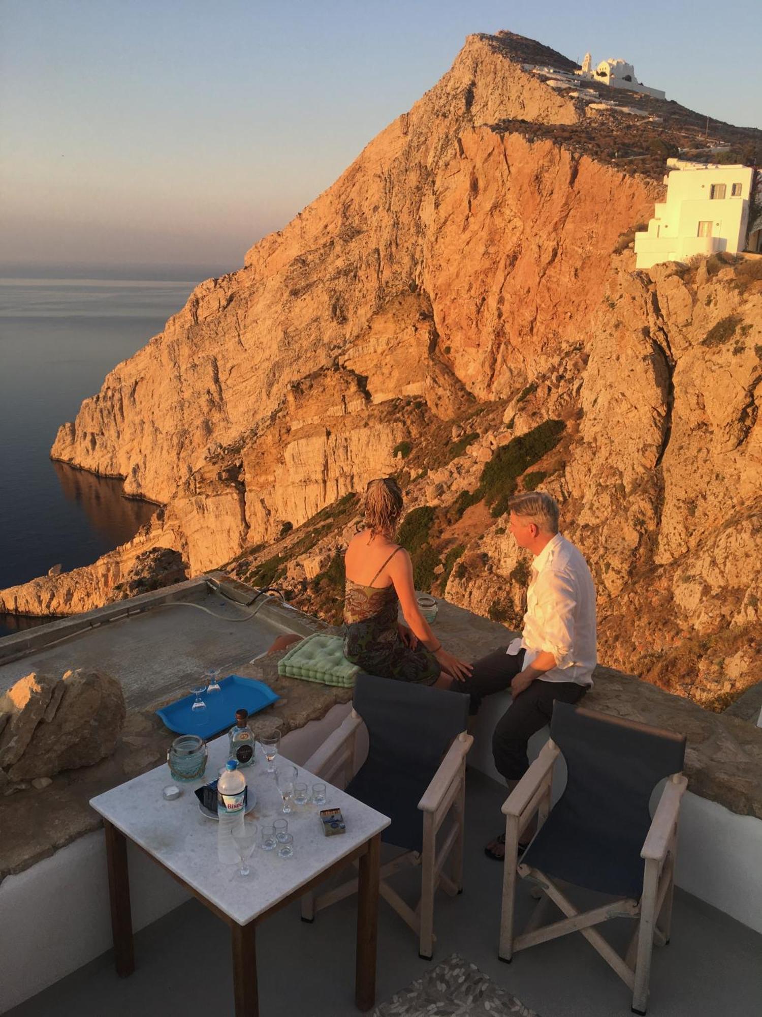 Vila Folegandros-Cliffhouse Exteriér fotografie