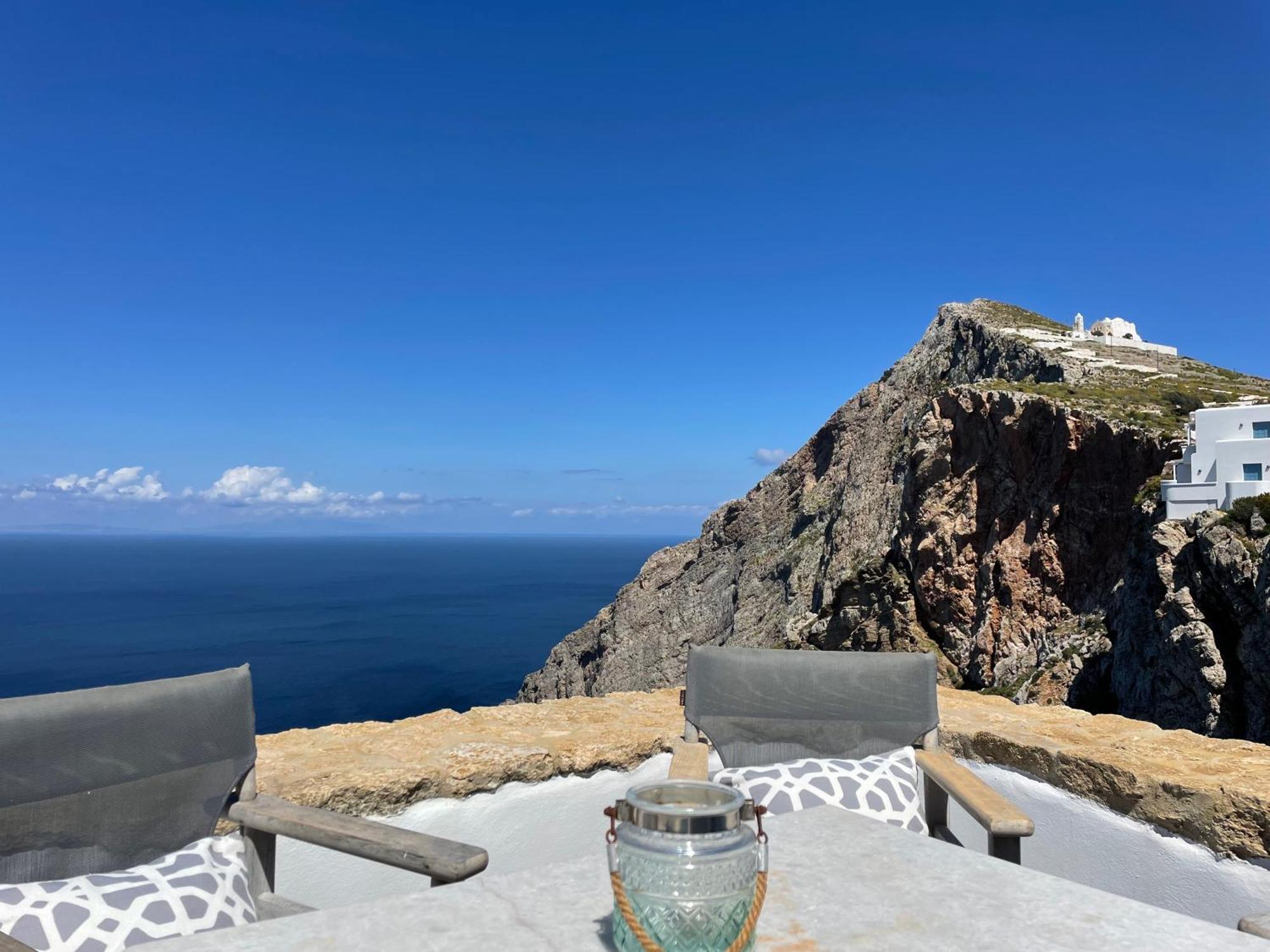 Vila Folegandros-Cliffhouse Exteriér fotografie