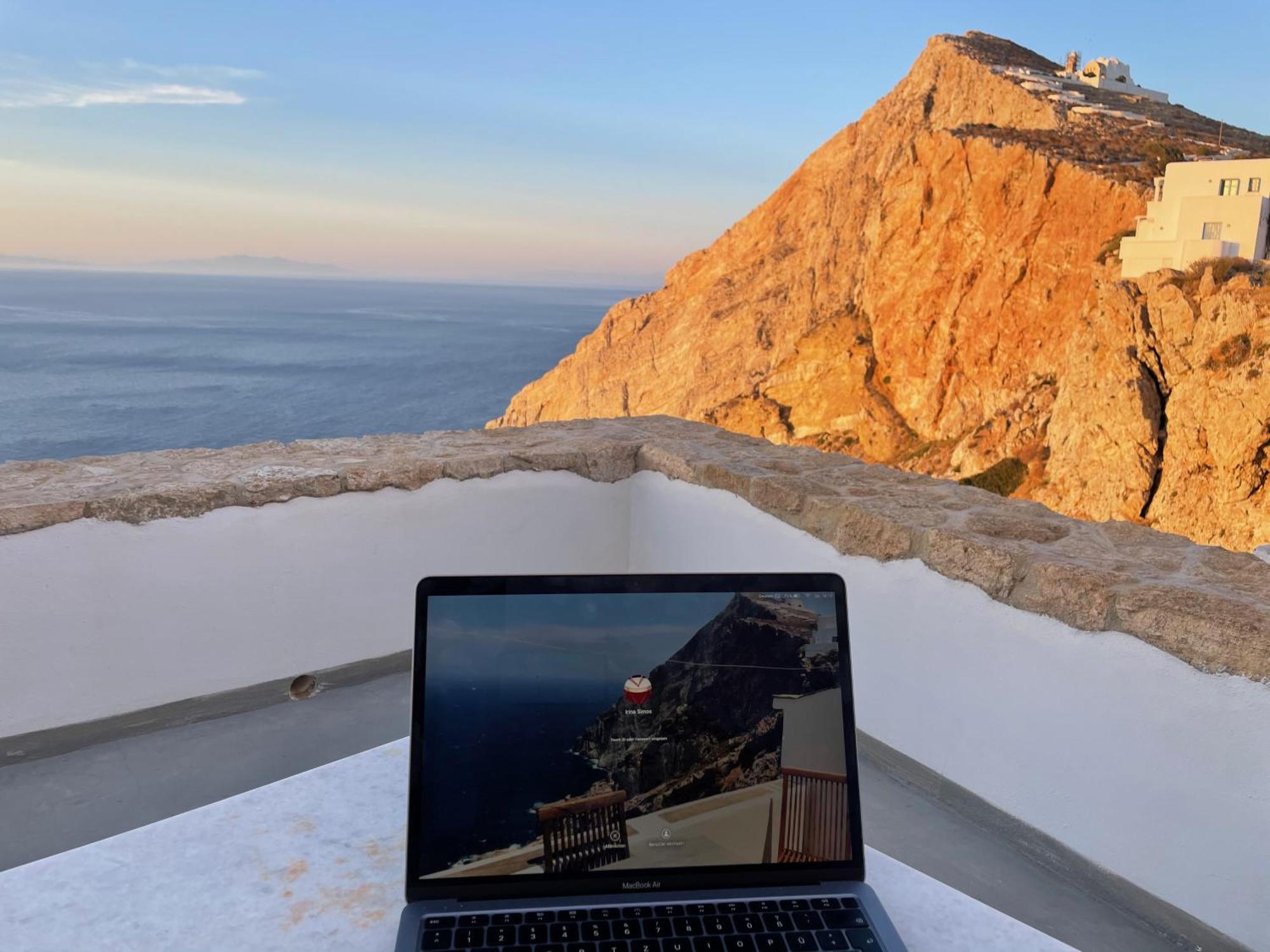 Vila Folegandros-Cliffhouse Exteriér fotografie